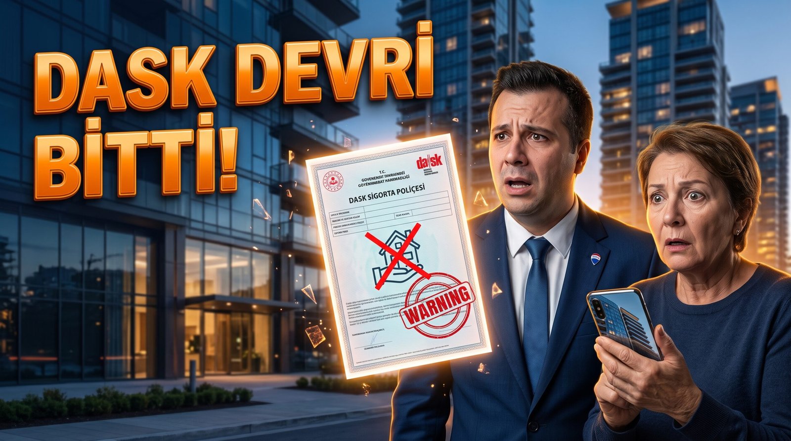 Ev Satışında DASK Poliçe Devri Tarih Oldu