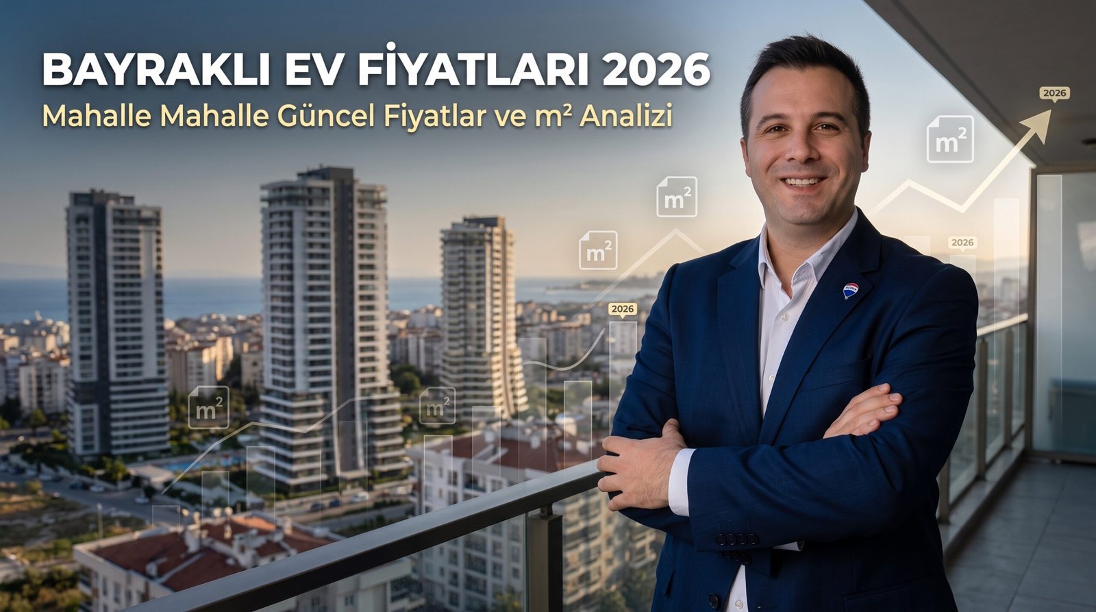 Bayraklı Ev Fiyatları 2026: Mahalle Mahalle Güncel Fiyatlar ve m² Analizi