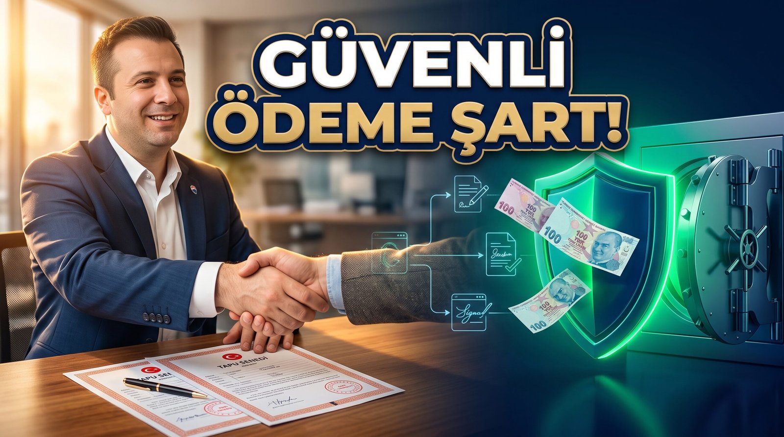1 Ekim’de Tapuda Yeni Dönem: Güvenli Ödeme Sistemi Nedir?